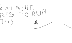 not move or press infinite run