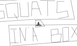 SQUATS IN A BOX