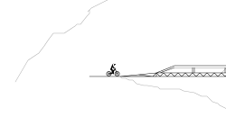 pedestrian bridge ride