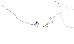 Cave wheelie