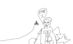 Weird man