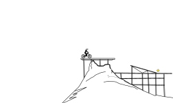 blue line downhill
