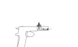 Gun. .