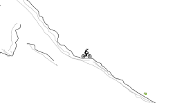 down hill slow mo