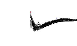 Smoke driven trail