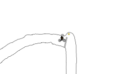 Cavelicopter Hold Up & Right