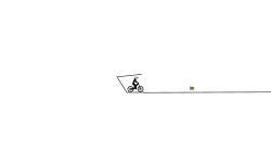 Drag Track with Dips and Jumps