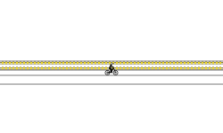 Two Way Enclosed Bike Track