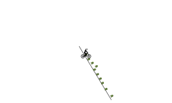 Push right and tilt at end