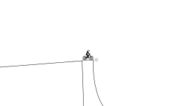 Curved Line with Halfpipe