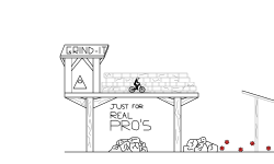 You can't grind this BMX/MTB