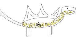 100 star stegosauraus