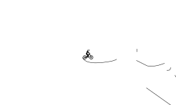 Mountain bike and bmx track