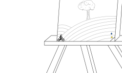 Canvas rider - literally