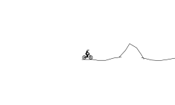 The track of knife
