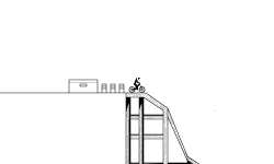 Wooden MTB course