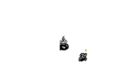 Bullet Bill and Mario 8-bit
