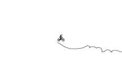 Bmx wheelie