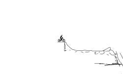 A river and a small mountain