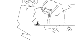 going down to the ground
