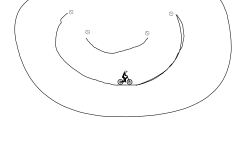 weird quarter half pipe thing