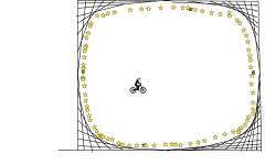 Golden hamster wheel
