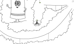 Remake of cartoon cave