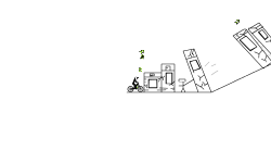 Falling buildings