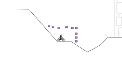 the track to the house