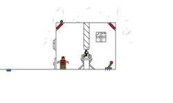 the hanging