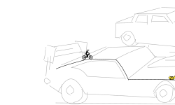 street race drawing