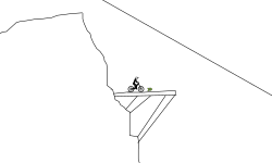 A close call