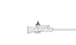 Terrible gun drawing
