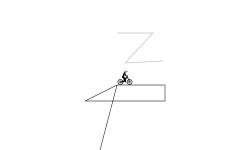 Downwards