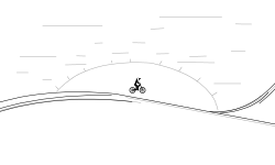 Smooth morning dirt jumps