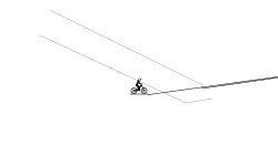 uphill