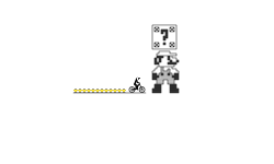 mario + block pixel art
