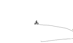 Some mountain biking.