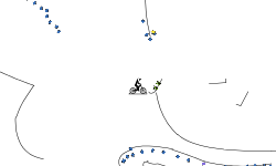 track with many paths