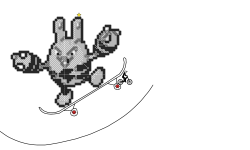 Skateboarding pokemon