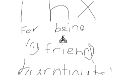 Thxfor beingmyfriend burntnuts