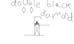 double black trail (read desc)