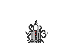 Pixel Art: Slenderman