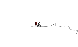 The downhill trial
