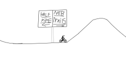 TRAILS AND HALF PIPE