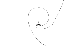run up and down