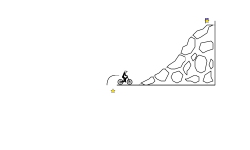 Rocky climb