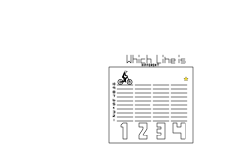 Which line is different (desc)