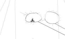 threw the human body