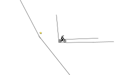 fake half pipe